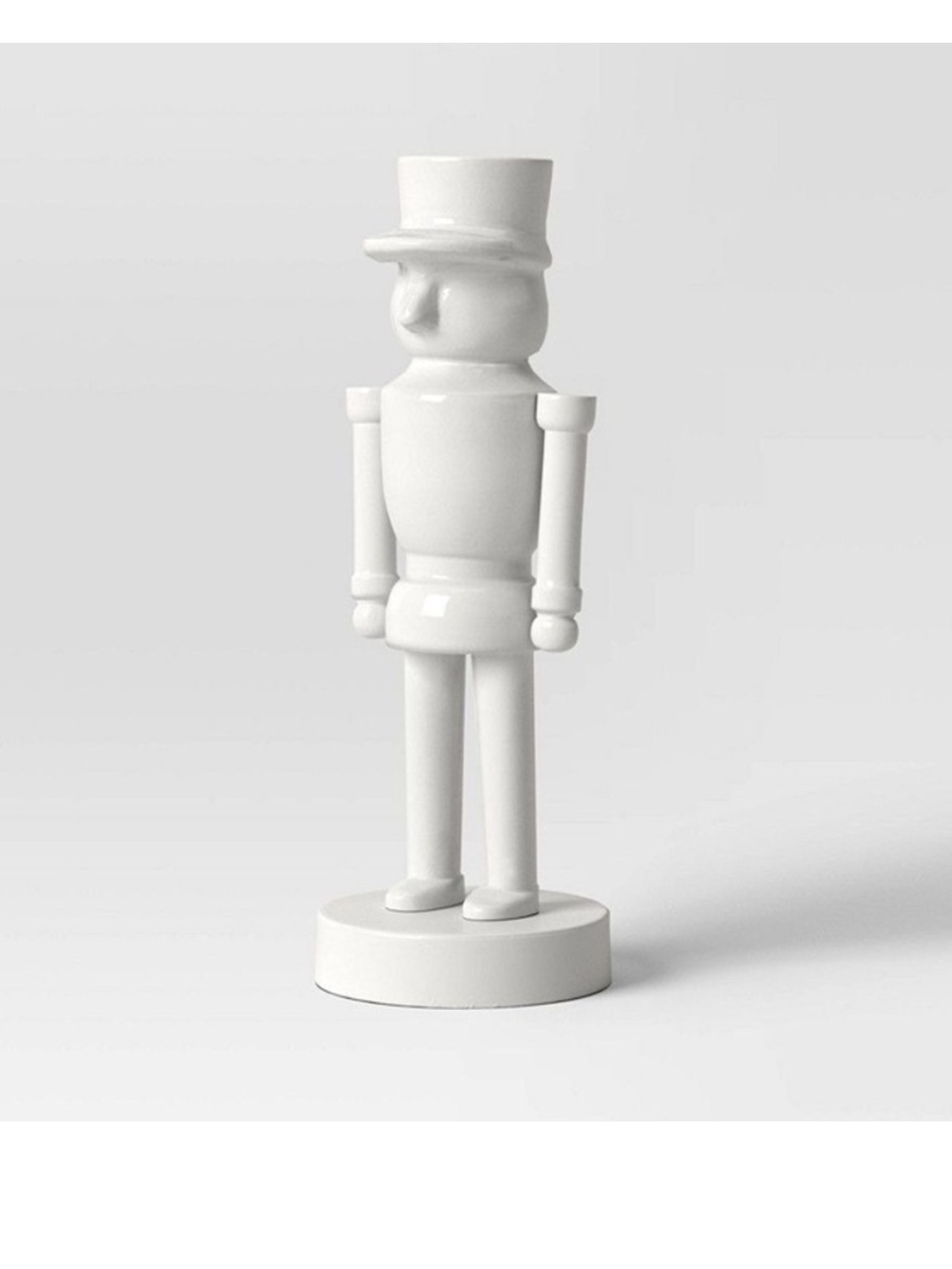 Threshold Small Aluminum
Nutcracker White
